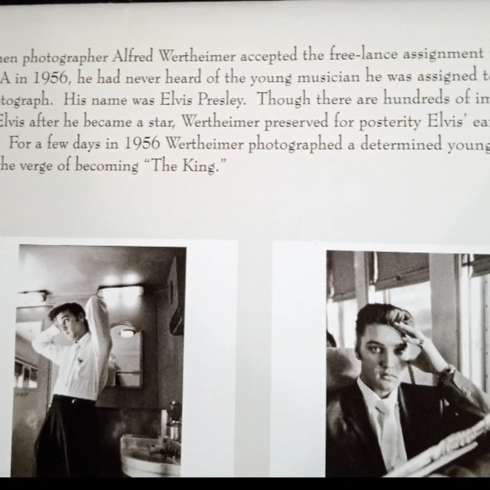 Elvis VTG 1997 Calendar Blk White THE WERTHEIMER COLLECTION New. Never Used Mint